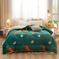 Sherpa Bedspread Duvet 퀼트 가격 인쇄 스타일